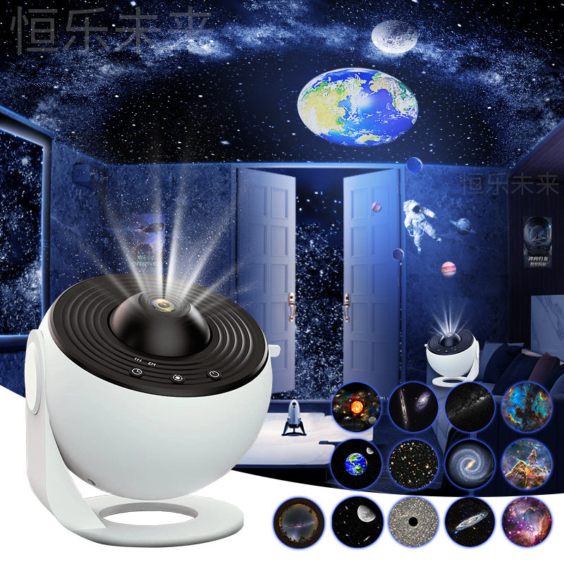 Night Light Galaxy Projector 360 Rotate Planetarium Lamp